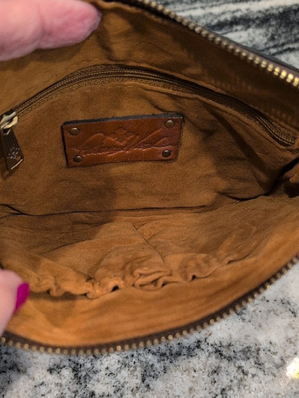 Patricia Nash Angelin Black Floral Embroidered Satchel & Large Wristlet - RARE - Picture 10 of 10